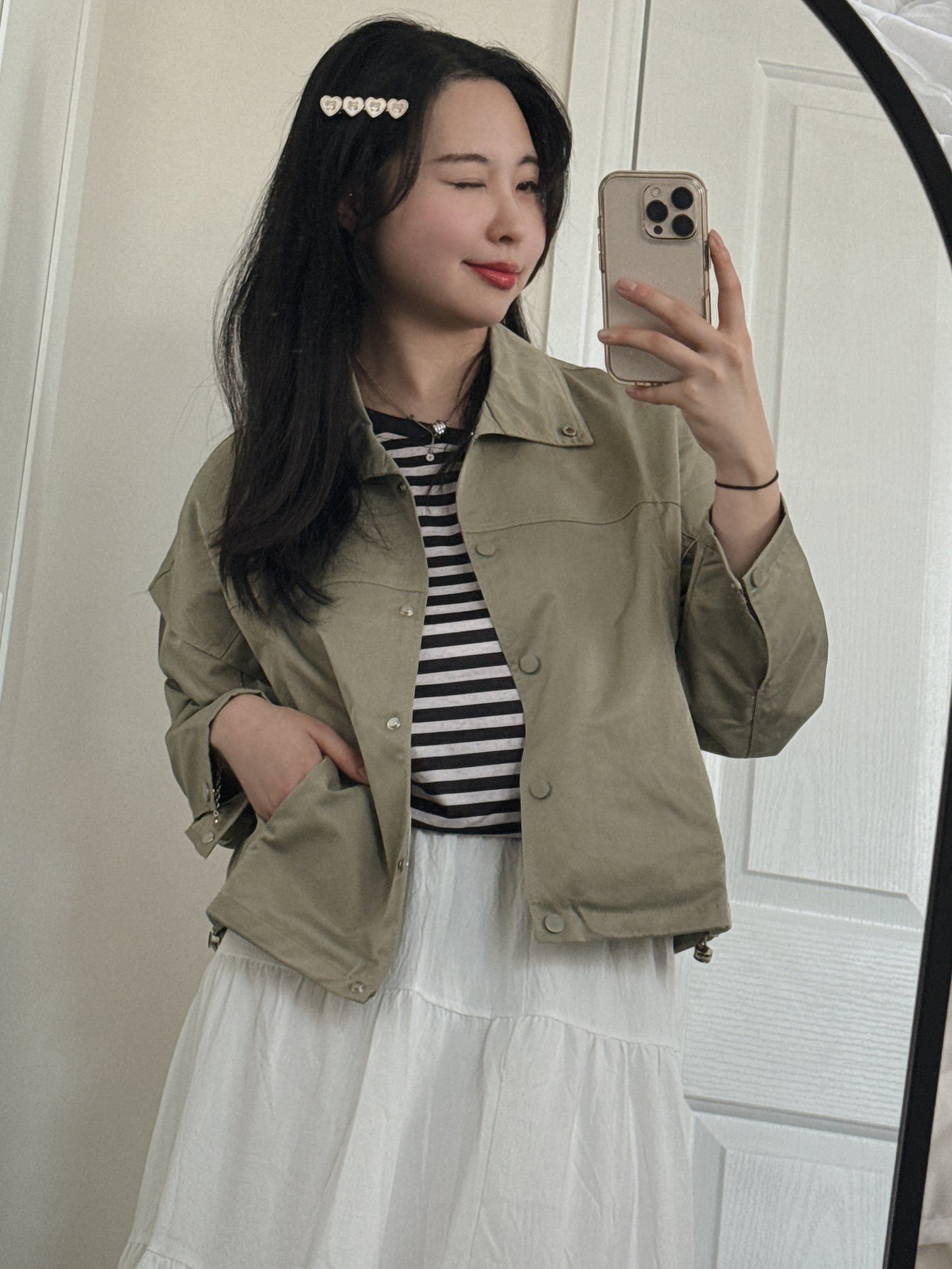 Lightweight Cropped Jacket