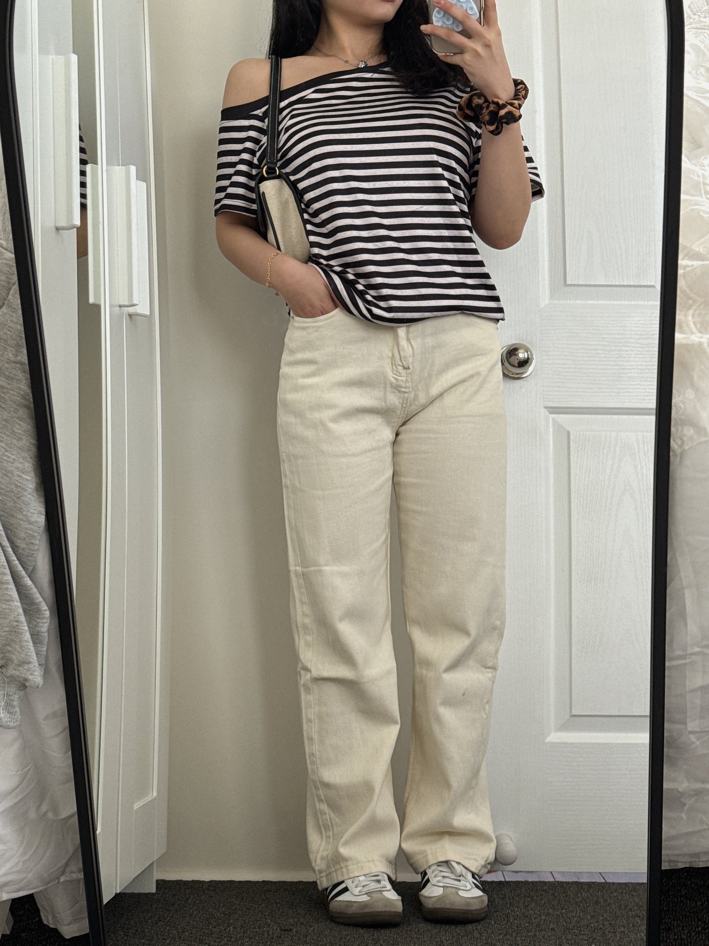 Oat Beige Denim