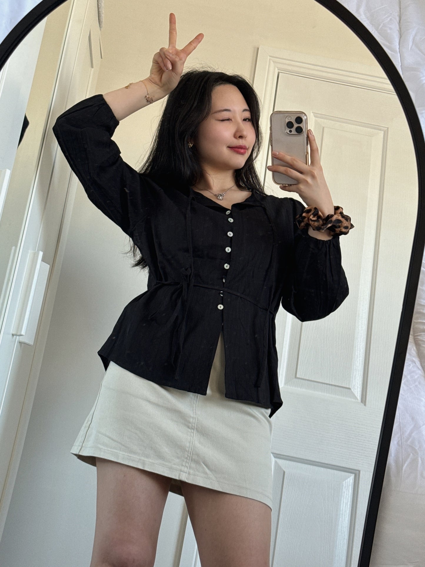 Rose Strap Blouse