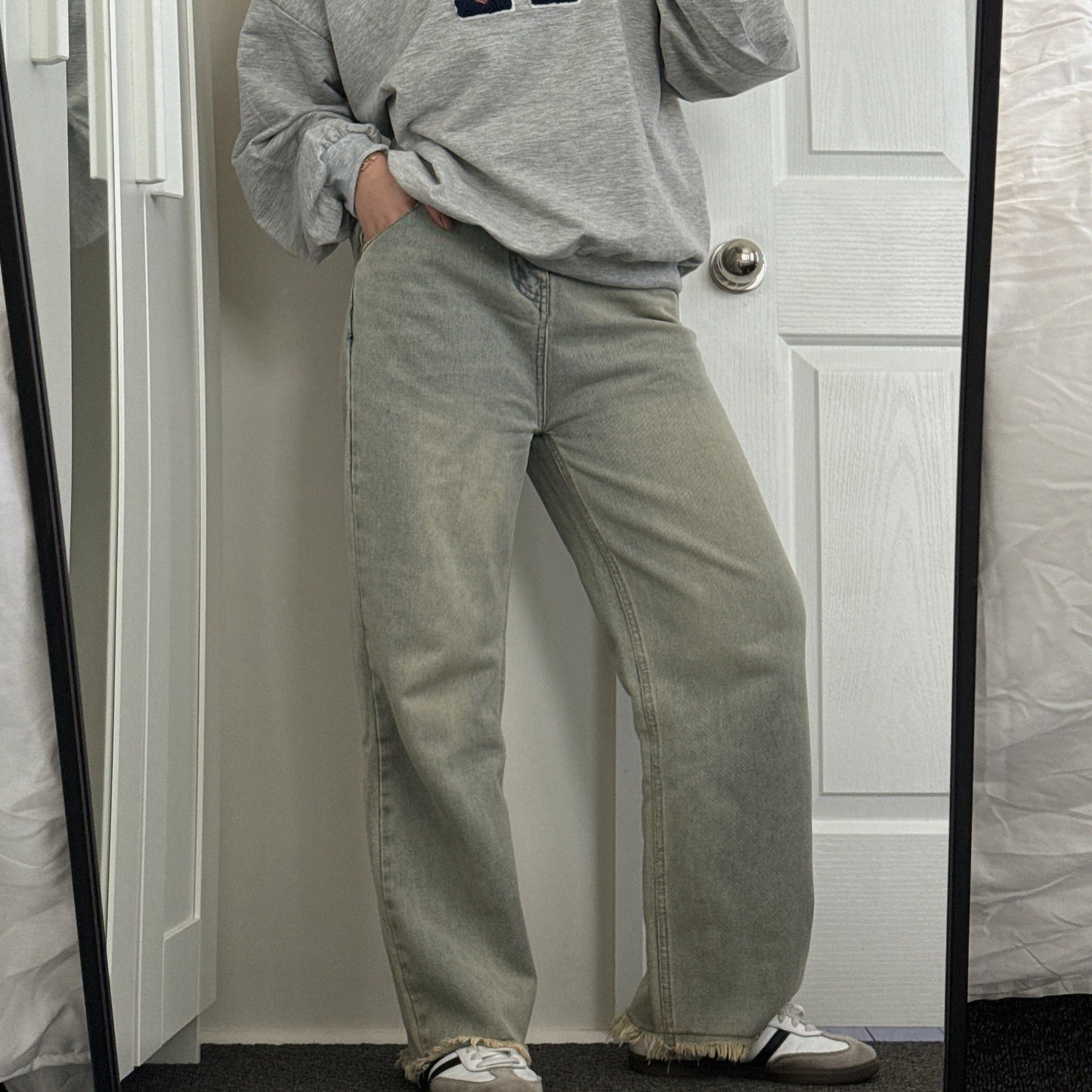 Vintage Ash Wide Denim