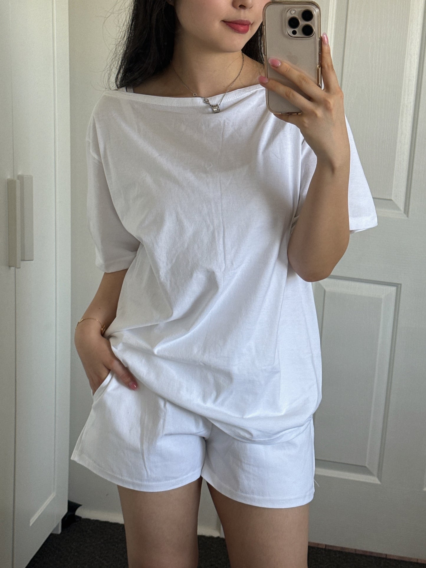 Edge Off-Shoulder T-Shirt