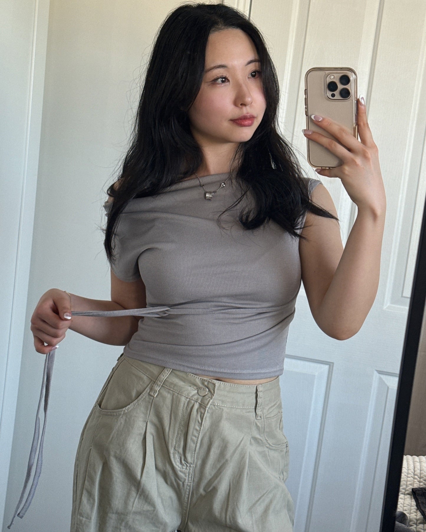 Casual Drape T-Shirt