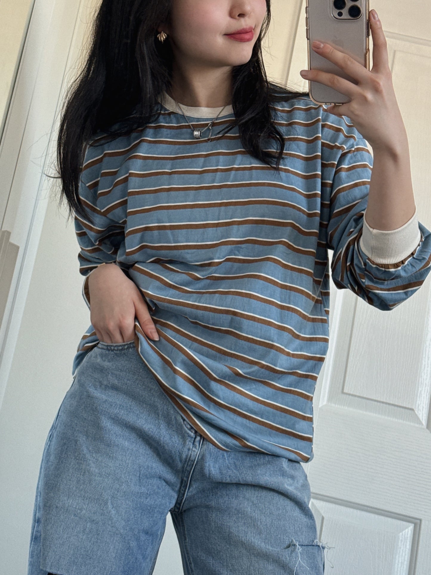 Millie Stripe Long Sleeve Tee