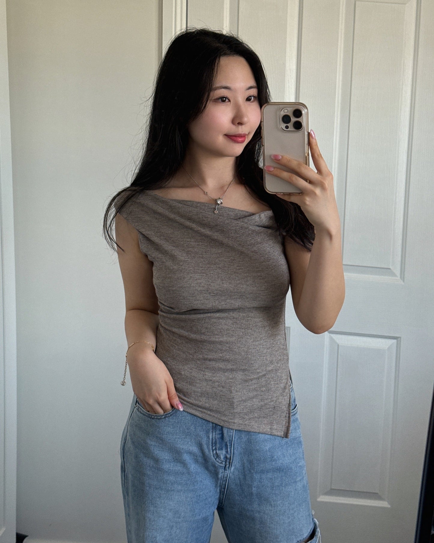 Jennie Drape Top