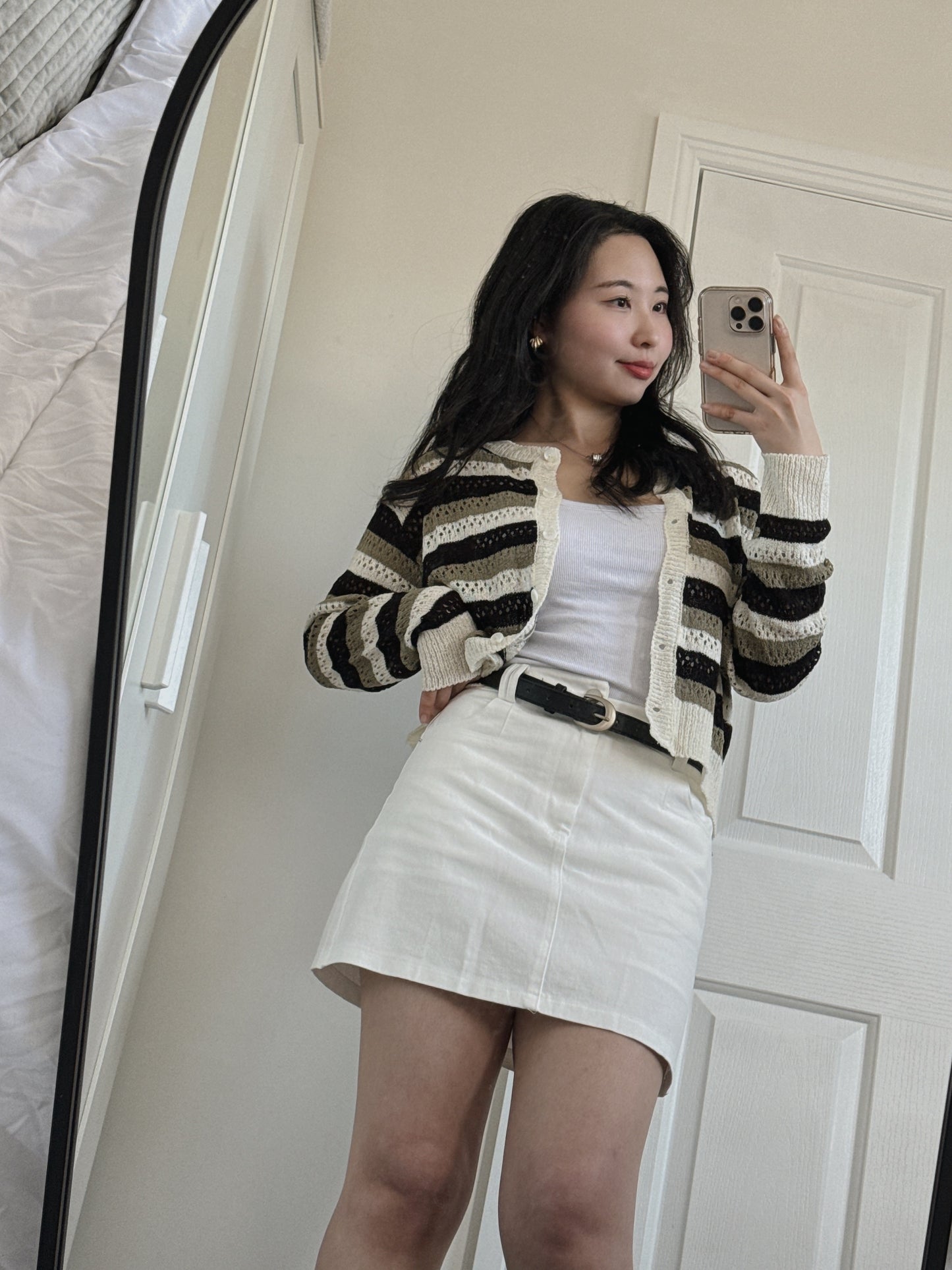 Daily Cotton Belt Skirt