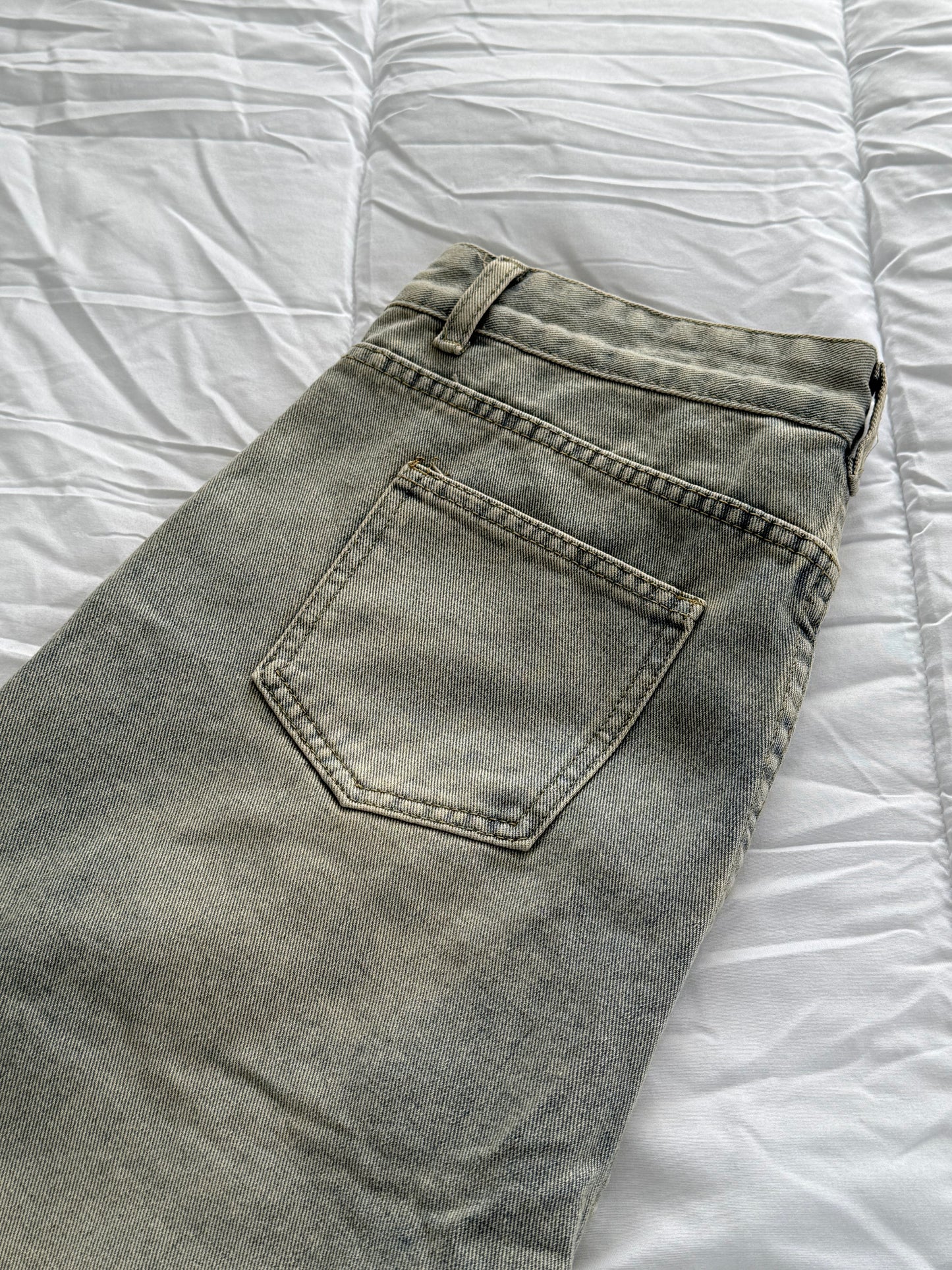 Vintage Ash Wide Denim