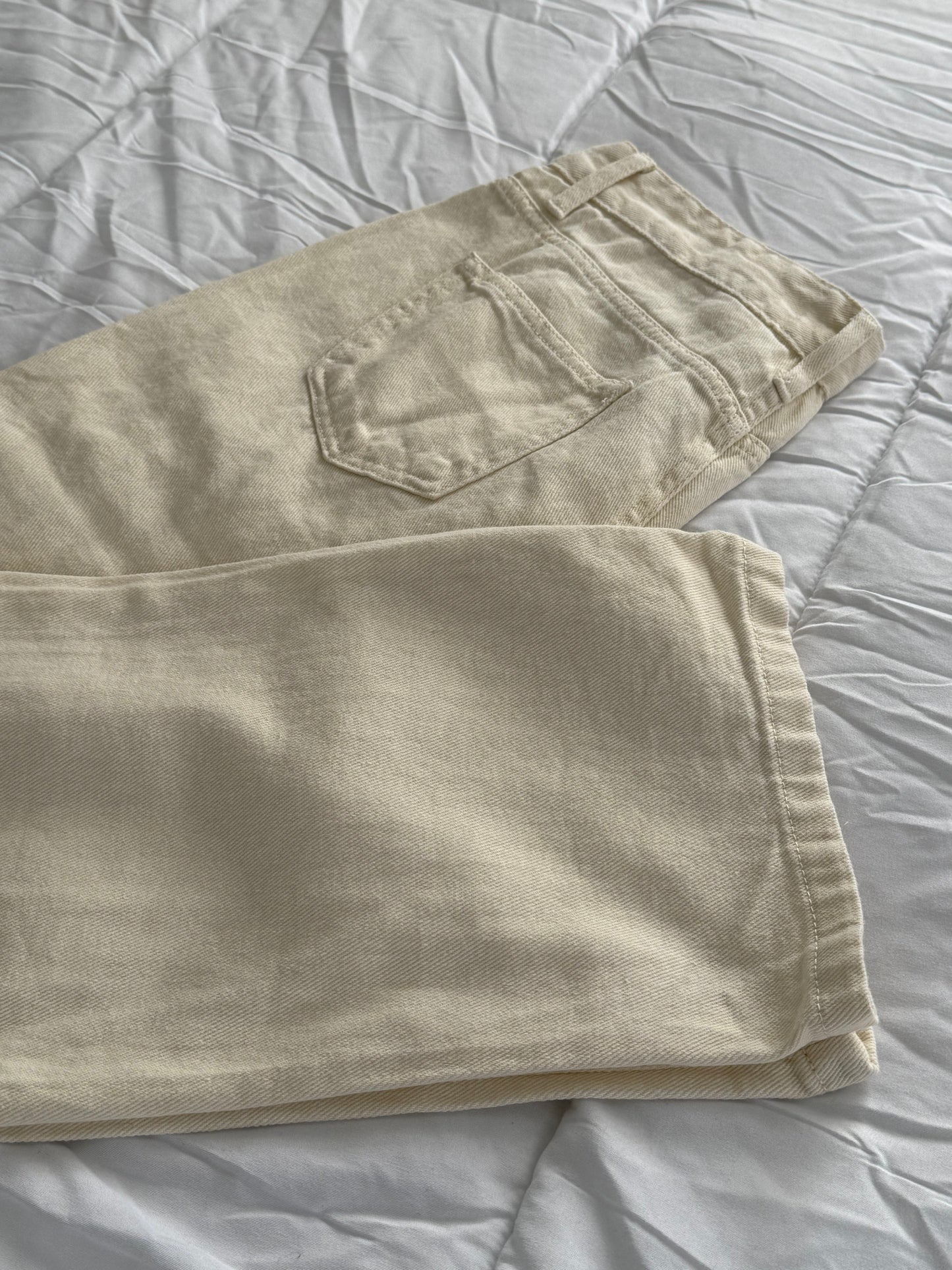 Oat Beige Denim