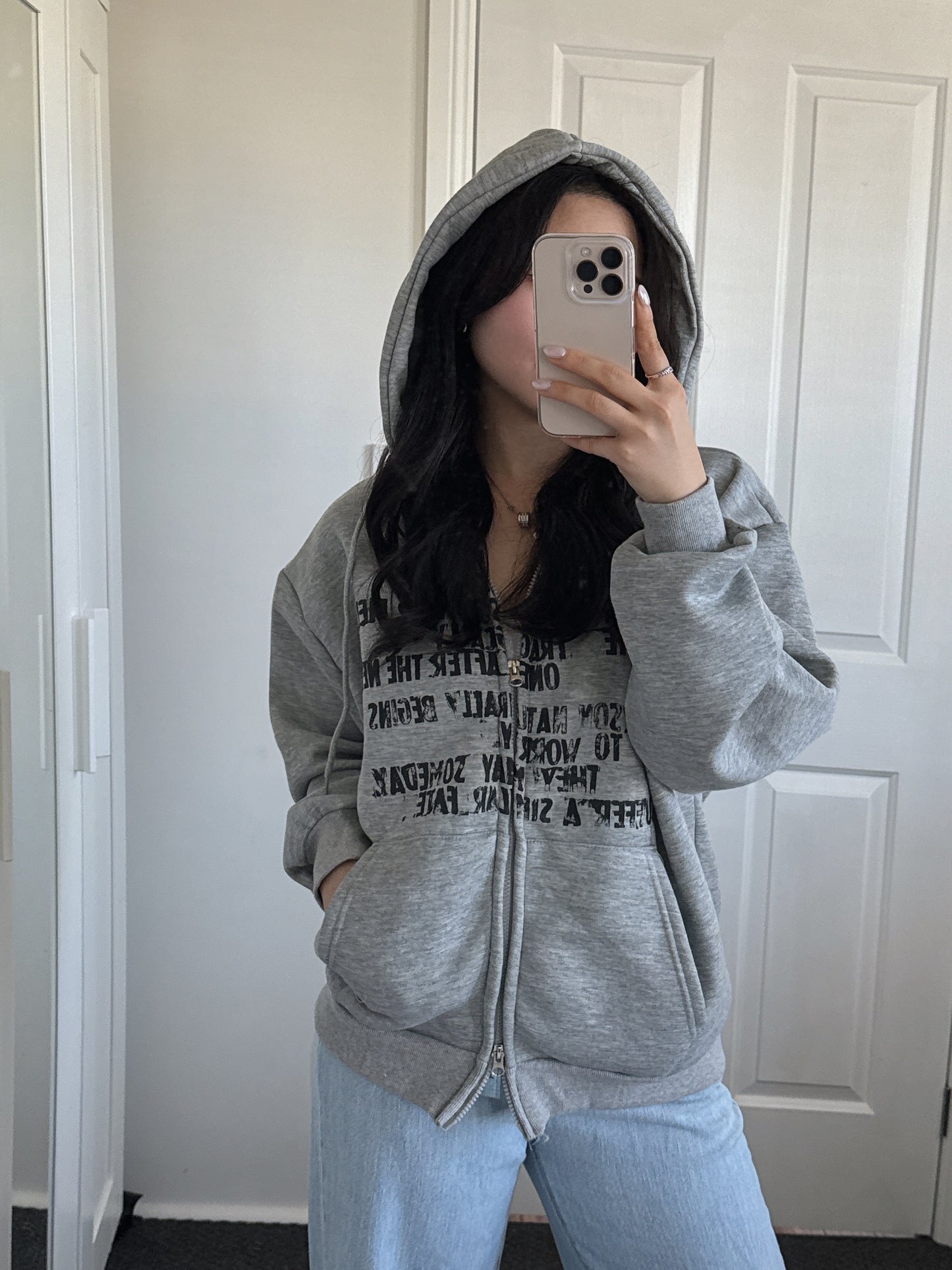 Midnight Zip-Up Hoodie