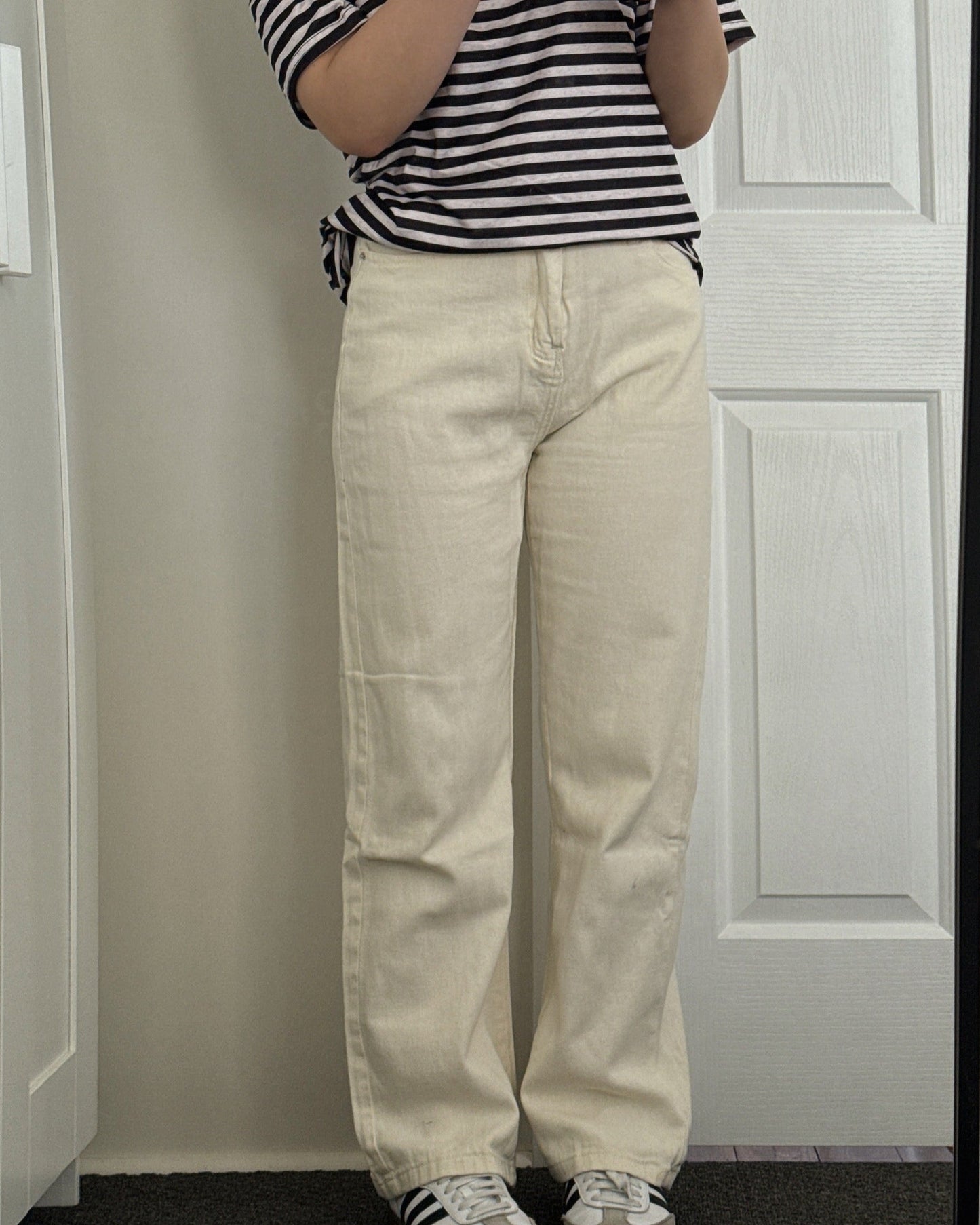 Oat Beige Denim