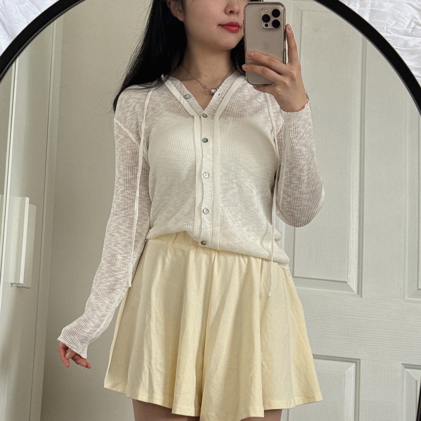 Cozy Hood Knit Cardigan