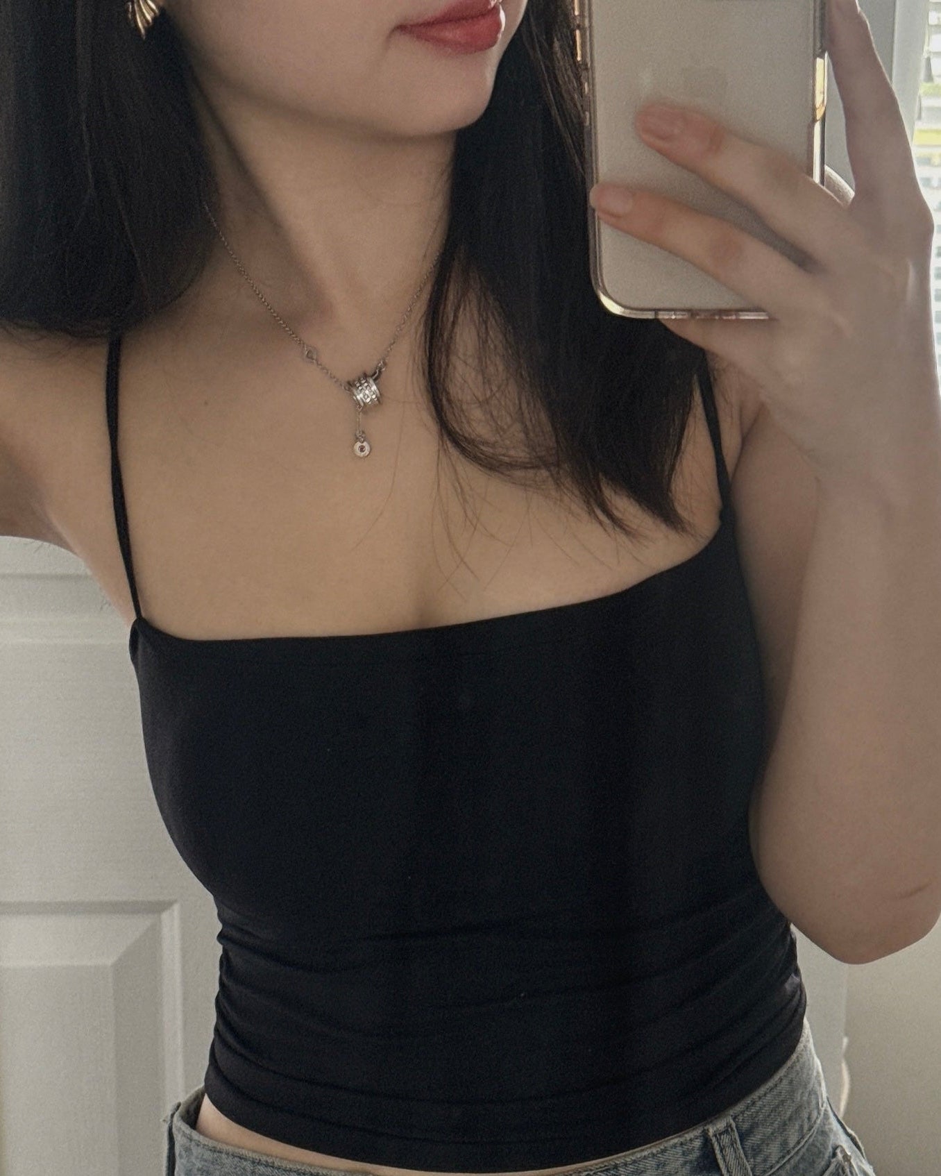 Padded Shirred Waist Top