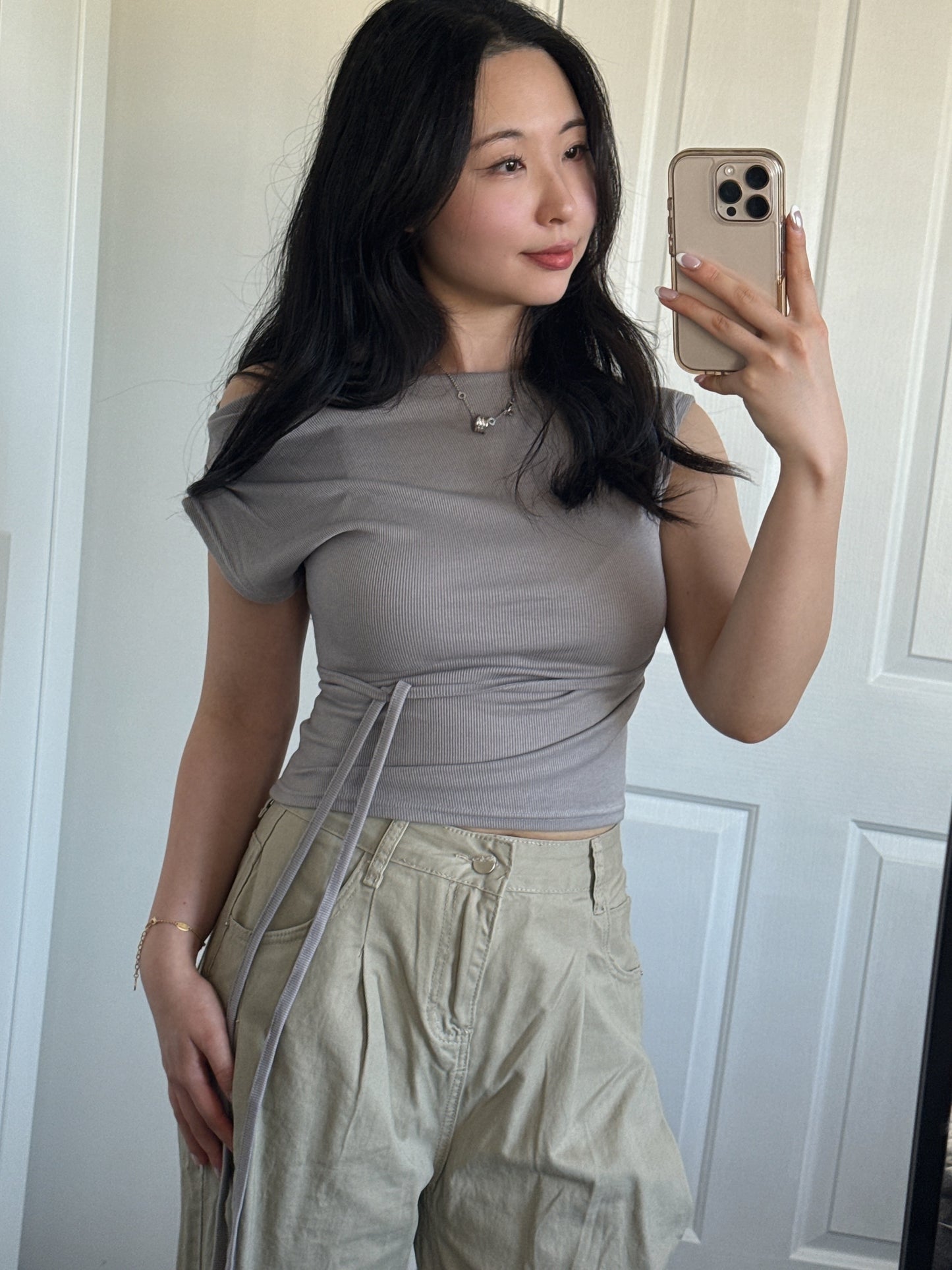Casual Drape T-Shirt