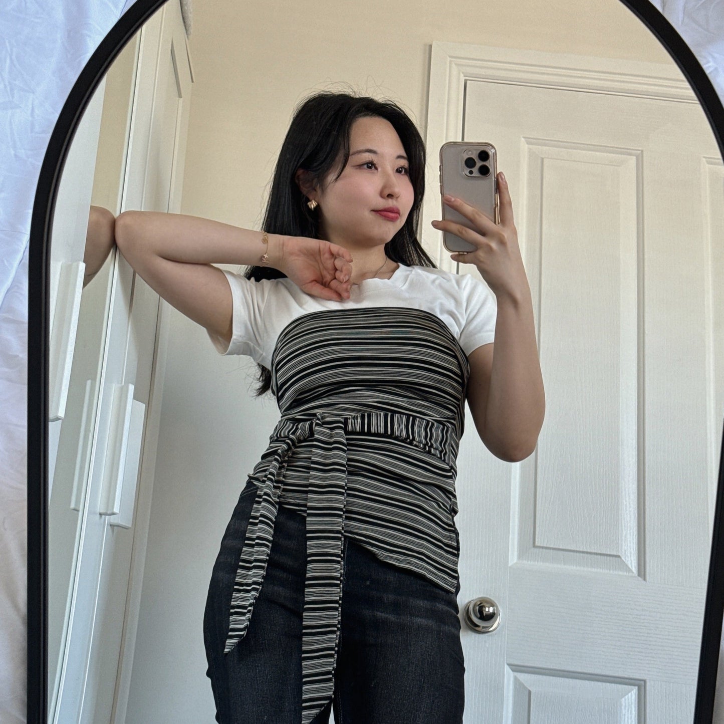 Urban Bow Padded Tube Top