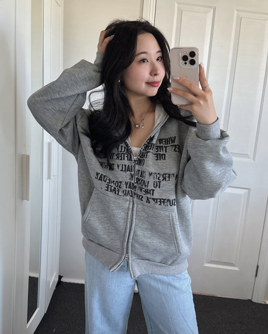 Midnight Zip-Up Hoodie