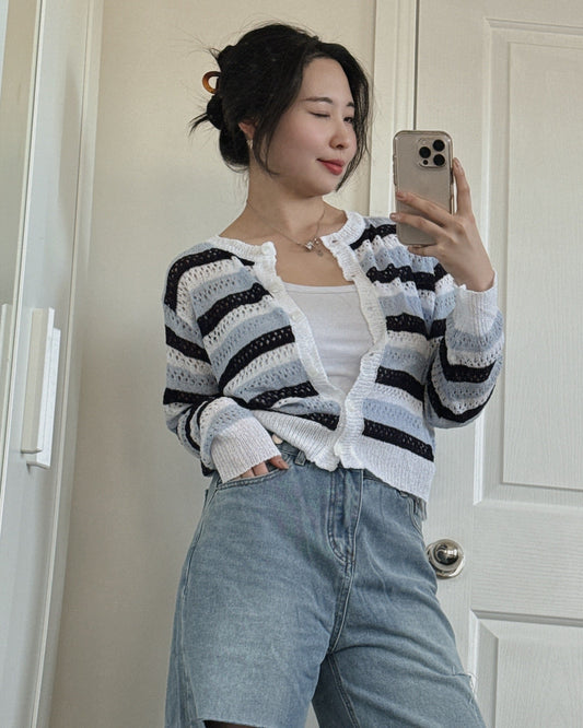 Mocha Summer Cardigan