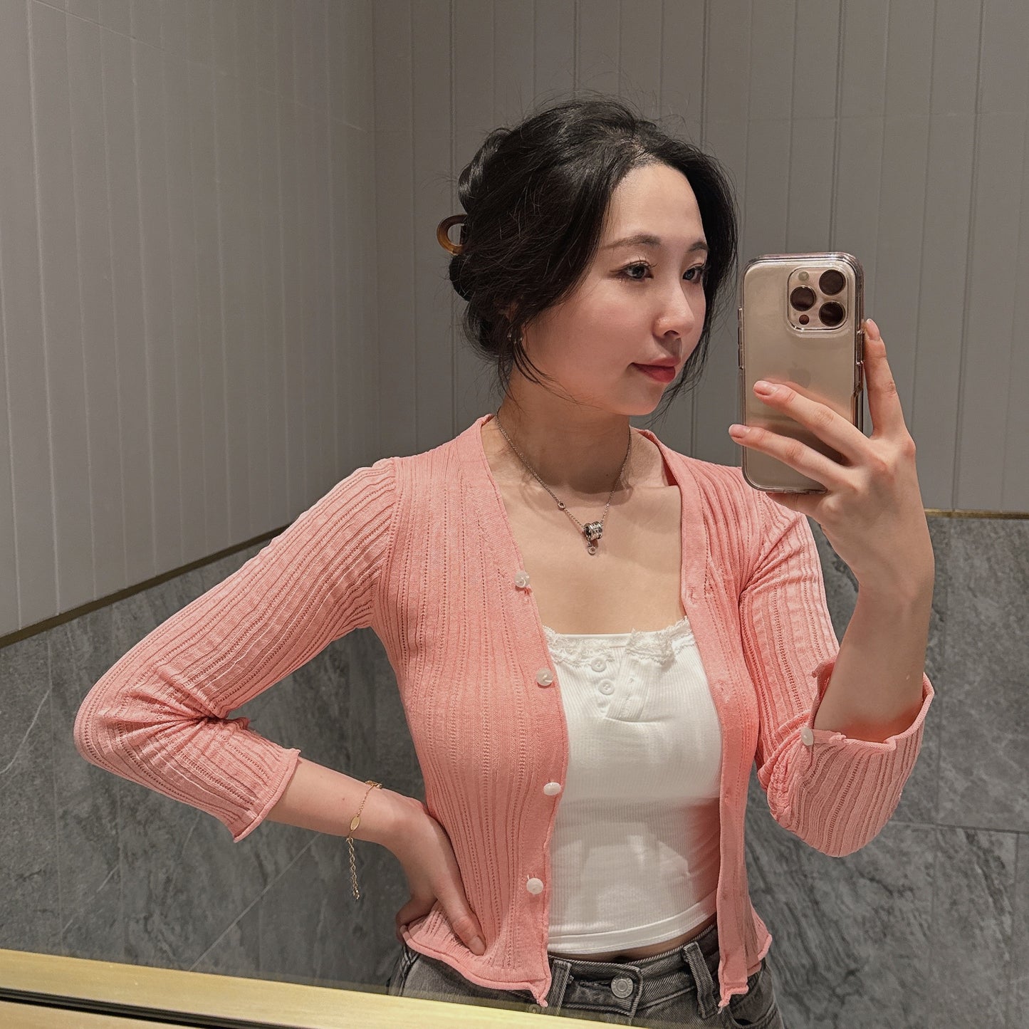 Breezy V-neck Summer Cardigan