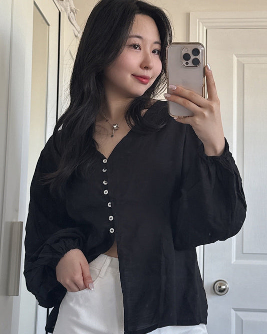 Peach Blouse