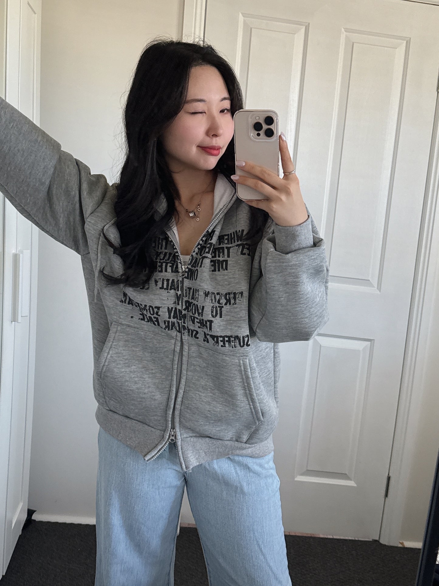 Midnight Zip-Up Hoodie