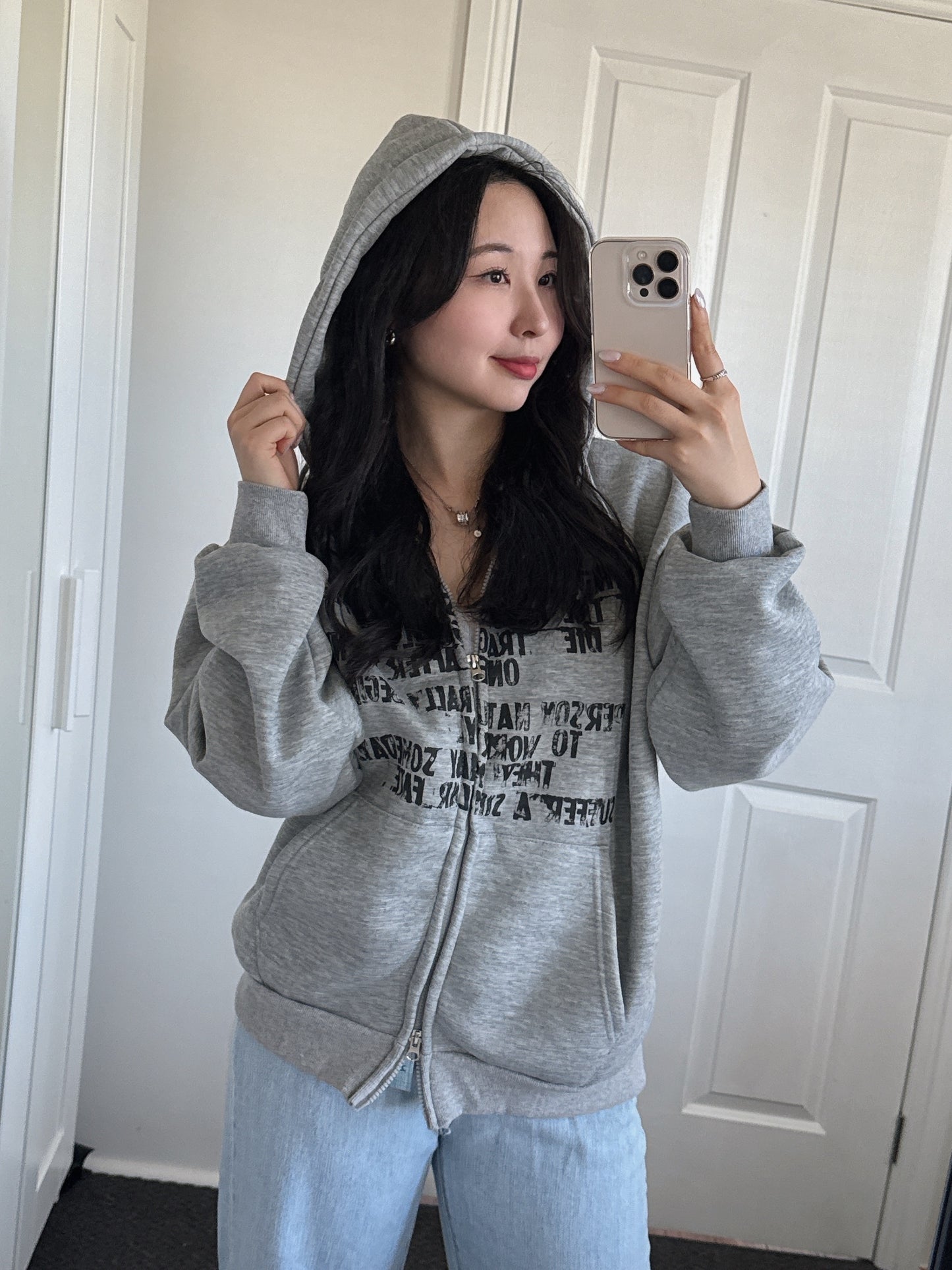 Midnight Zip-Up Hoodie