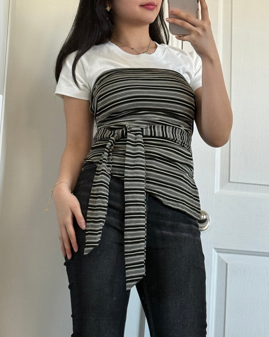Urban Bow Padded Tube Top